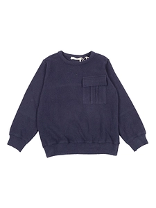 Zhoe & Tobiah Chest-Pocket Crewneck Sweatshirt