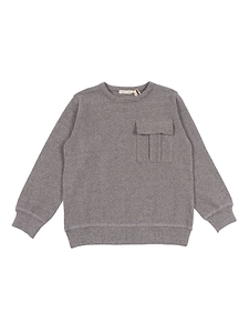 Zhoe & Tobiah Chest-Pocket Crewneck Sweatshirt