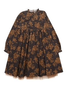 Zhoe & Tobiah Floral-Print Tulle Overlay Dress