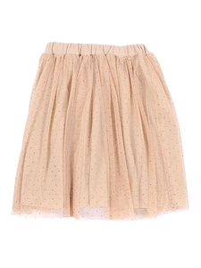 Zhoe & Tobiah Tulle Overlay Dotted Skirt
