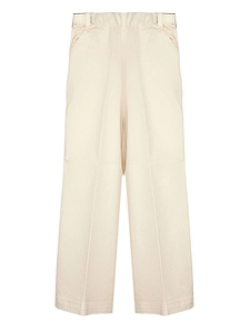 Zhoe & Tobiah Wide-Leg Pleated Trousers