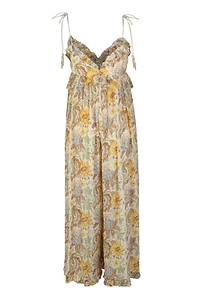 Zimmermann Daylight Stamp Floral Jumpsuit