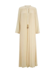 Zimmermann Lyrical Tubular Tie Fastened Velvet Dress