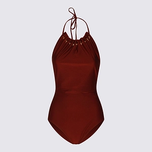 Zimmermann Sea Halterneck Swimsuit