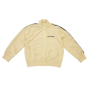 Palm Angels Kids Logo Printed Zip-Up Jacket