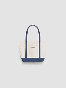 Palmes Logo Canvas Tote Bag