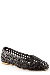 Paloma Barceló Interwovened Flat Shoes