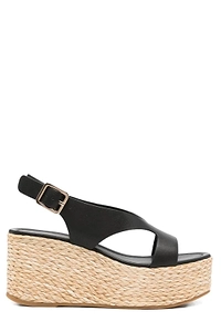 Paloma Barceló Hudson Caidis Round Toe Wedges