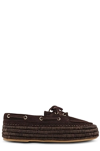 Paloma Barceló Lace-Up Platform Espadrilles