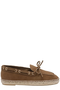 Paloma Barceló Isis Lace-Up Flat Shoes