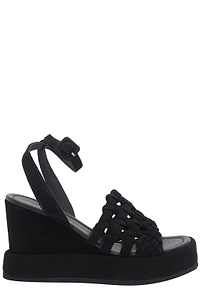 Paloma Barceló Wedge Buckle Sandals