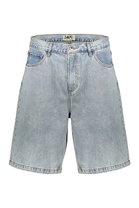 P.A.M. Contrast-Stitch Denim Shorts