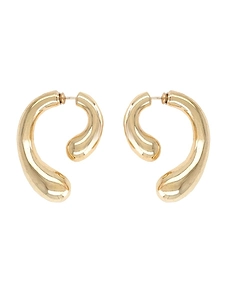 Panconesi Curved Hoop Earrings