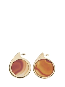Panconesi Dusk Large Round Drop Earrings