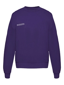 Pangaia Text Print Crewneck Sweater