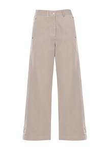 Panicale Cropped Wide-Leg Pants