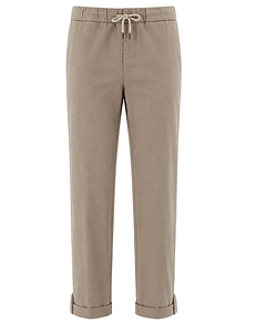 Panicale Drawstring Straight-Leg Pants