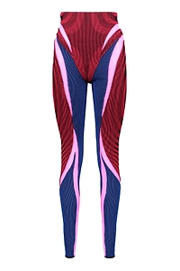 Paolina Russo Illusion Knitted Vortex Leggings