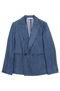 Paolo Pecora Kids Double-Breasted Tailored Blazer