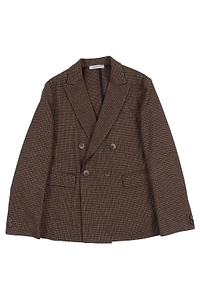 Paolo Pecora Kids Double-Breasted Tailored Jacket