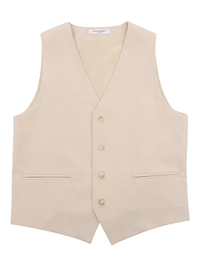 Paolo Pecora Kids Single-Breasted V-Neck Vest