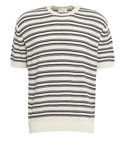 Paolo Pecora Striped Knitted T-Shirt