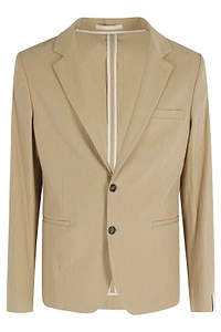 Paolo Pecora Textured Single-Breasted Blazer
