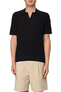 Paolo Pecora V-Neck Short-Sleeved Polo Shirt