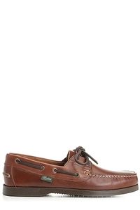 Paraboot Barth Logo Patch Lace-Up Shoes