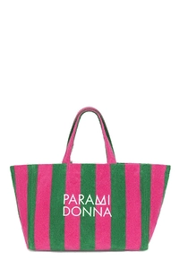 Paramidonna Large Striped Tote Bag