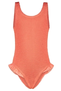 Paramidonna Lili Ruffled One-Piece Swimsuit