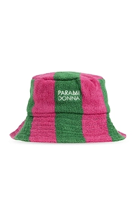 Paramidonna Logo Embroidered Terry Bucket Hat