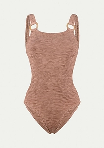 Paramidonna Sophia Textured One-Piece Swimsuit