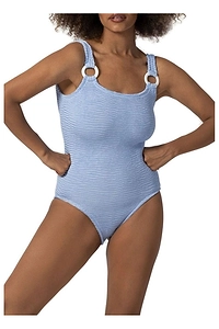 Paramidonna Sophia Textured One-Piece Swimsuit