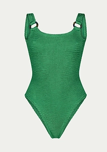 Paramidonna Sophia Textured One-Piece Swimsuit
