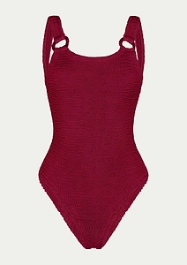 Paramidonna Sophia Textured One-Piece Swimsuit