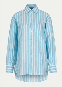 Paramidonna Vanessa Striped Long Beach Shirt