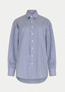 Paramidonna Vanessa Striped Long Beach Shirt