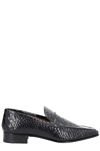 Paris Texas Embossed Slip-On Flats