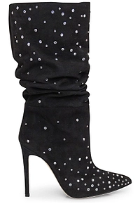 Paris Texas Holly Embellished Pointed Toe Boots