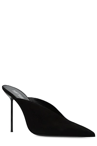 Paris Texas Lidia Pointed-Toe Heeled Mules