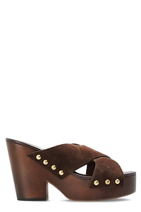 Paris Texas Marisol Studded Platform Sandals