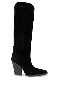 Paris Texas Pointed-Toe Knee-High Boots