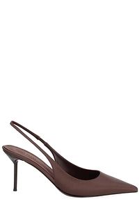 Paris Texas Pointed-Toe Slingback Pumps