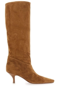 Paris Texas Rose Knee-High Stiletto Boots