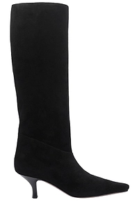 Paris Texas Rose Knee-High Stiletto Boots