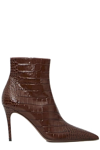 Paris Texas Vera Embossed Ankle Boots