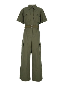 P.A.R.O.S.H. Belted Cargo Jumpsuit