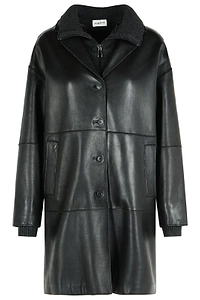 P.A.R.O.S.H. Leather Coat