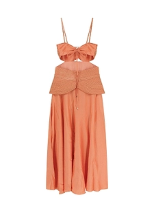 Patbo Braided Corset Maxi Dress